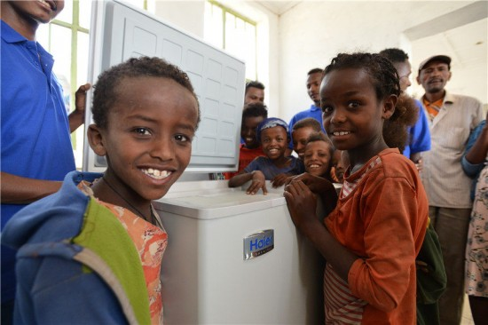Haier Biomedical’s solar vaccine refrigerators have improved the availability of basic immunization coverage.png
